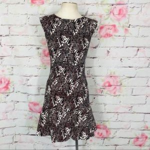 Reiss Alto Sleeveless Flare Hem Sheath Dress